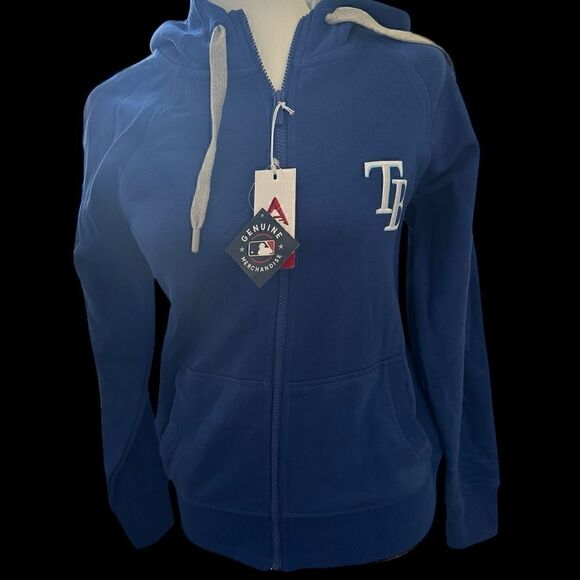 NWT Tampa Bay Rays Zip Hoodie - Picture 6 of 7